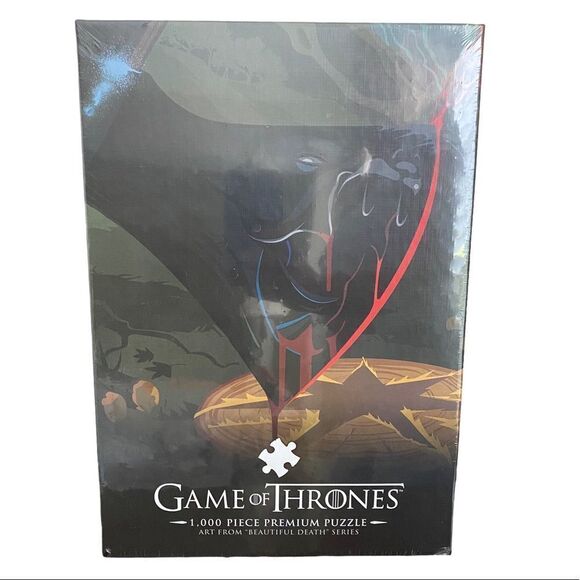 Game of Thrones 1000 Piece Jigsaw Puzzle Beautiful Death Collectable Sealed - Picture 3 of 7